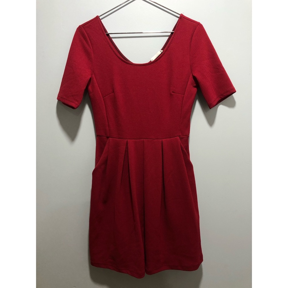 Lush red dress